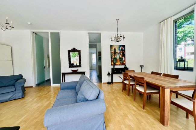 Blick von Wohnzimmer
