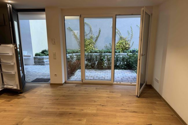 Ausblick in den Innenhof