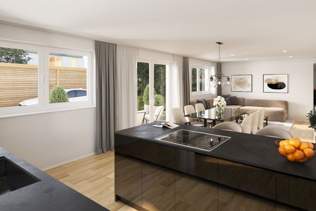 Visualisierung Wohnzimmer