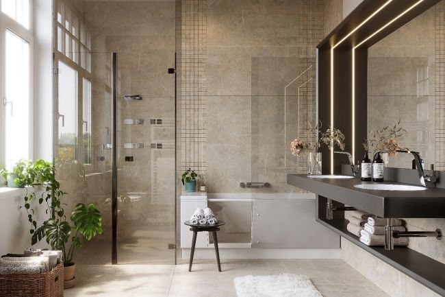 Visu I Badezimmer