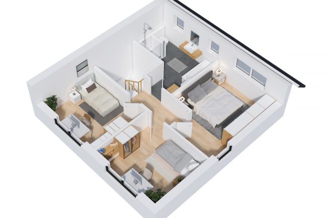 Grundriss DHH 2 DG