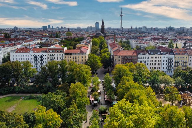 Ausblick über den Arkonaplatz