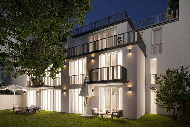 Haus Abend Visual